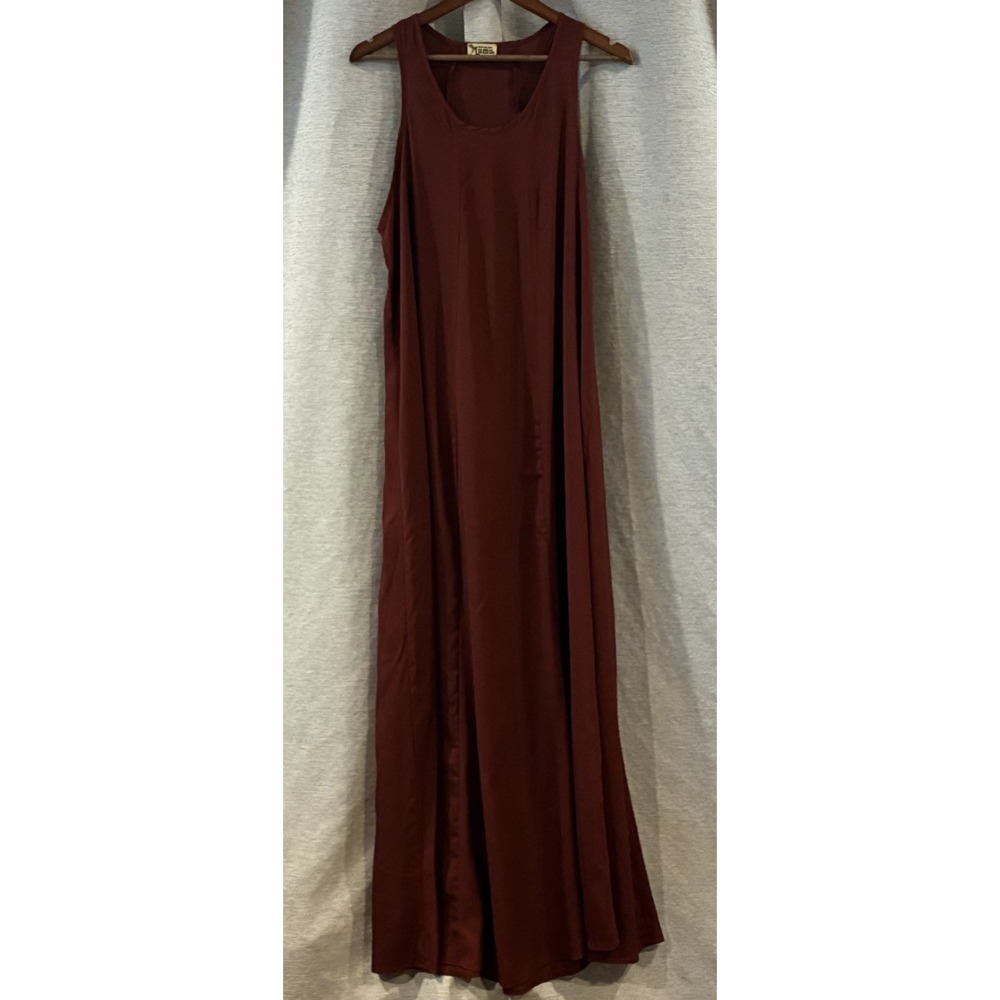 Vintage Show‎ Me Your Mumu Sleeveless Scoop Neck Maxi Dress Size Small Maroon